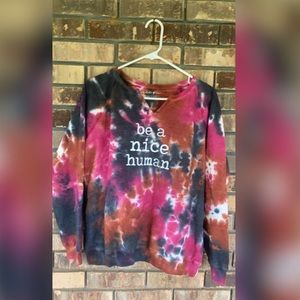 adorable “be a nice human” sweatshirt